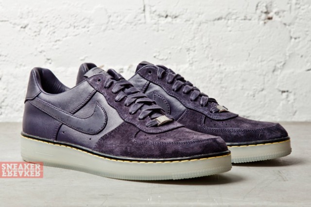 Nike Air Force 1 Downtown Dark Purple Suede 02
