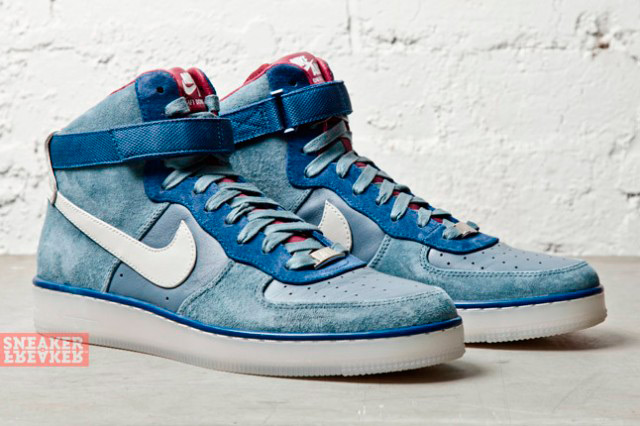 Nike Air Force 1 Downtown High Slate Suede 3