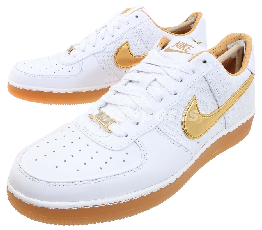 Nike Air Force 1 Dt Prm White Gold Gum 2