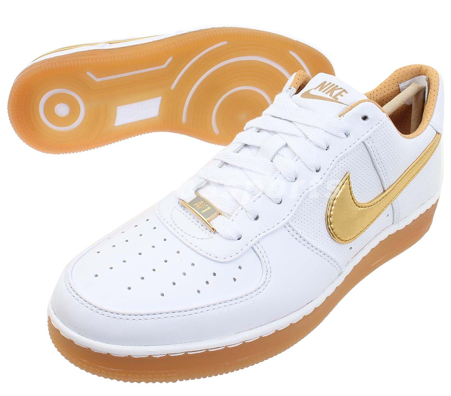 Nike Air Force 1 Dt Prm White Gold Gum 3