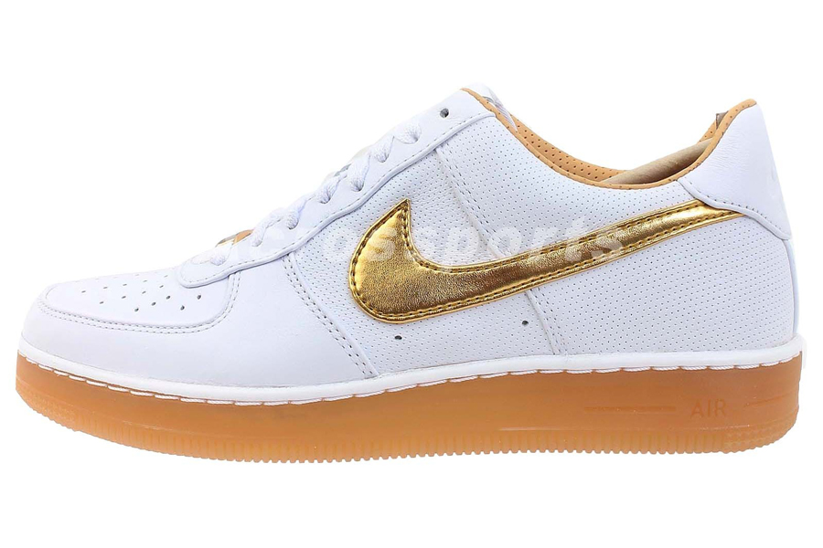 Nike Air Force 1 Dt Prm White Gold Gum 4