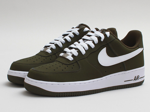 Nike Air Force 1 Low - Dark Loden - White - SneakerNews.com