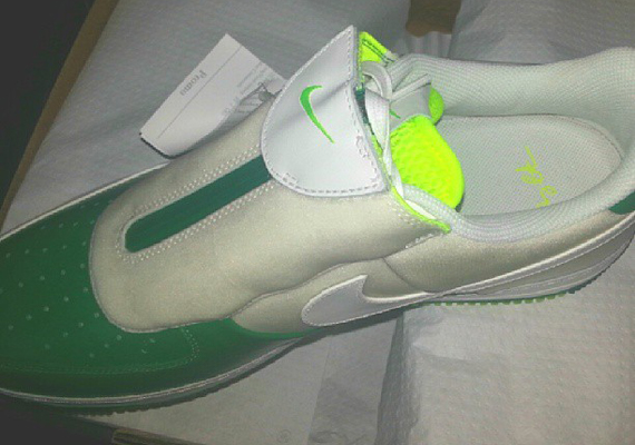 cheap nike air max jordans free shipping The Glove White Volt Green 2