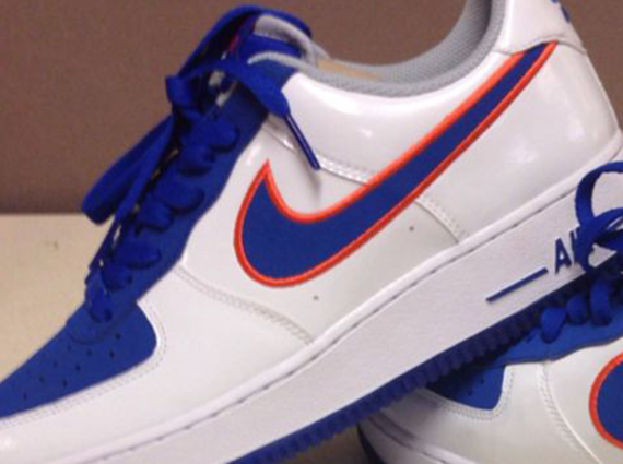 Nike Air Force 1 Low – White – Game Royal – Turf Orange