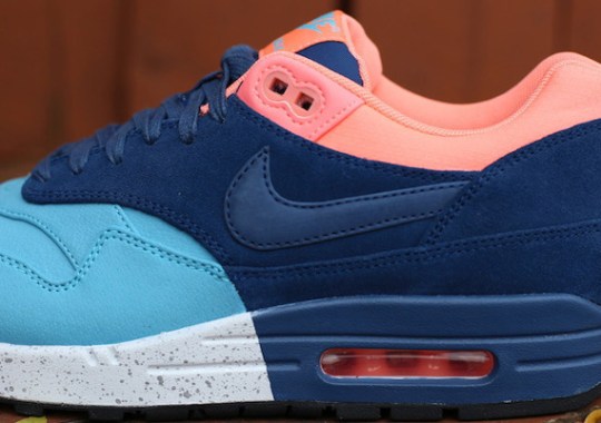 Nike Air Max 1 Premium – Gamma Blue – Brave Blue – Atomic Pink | Available
