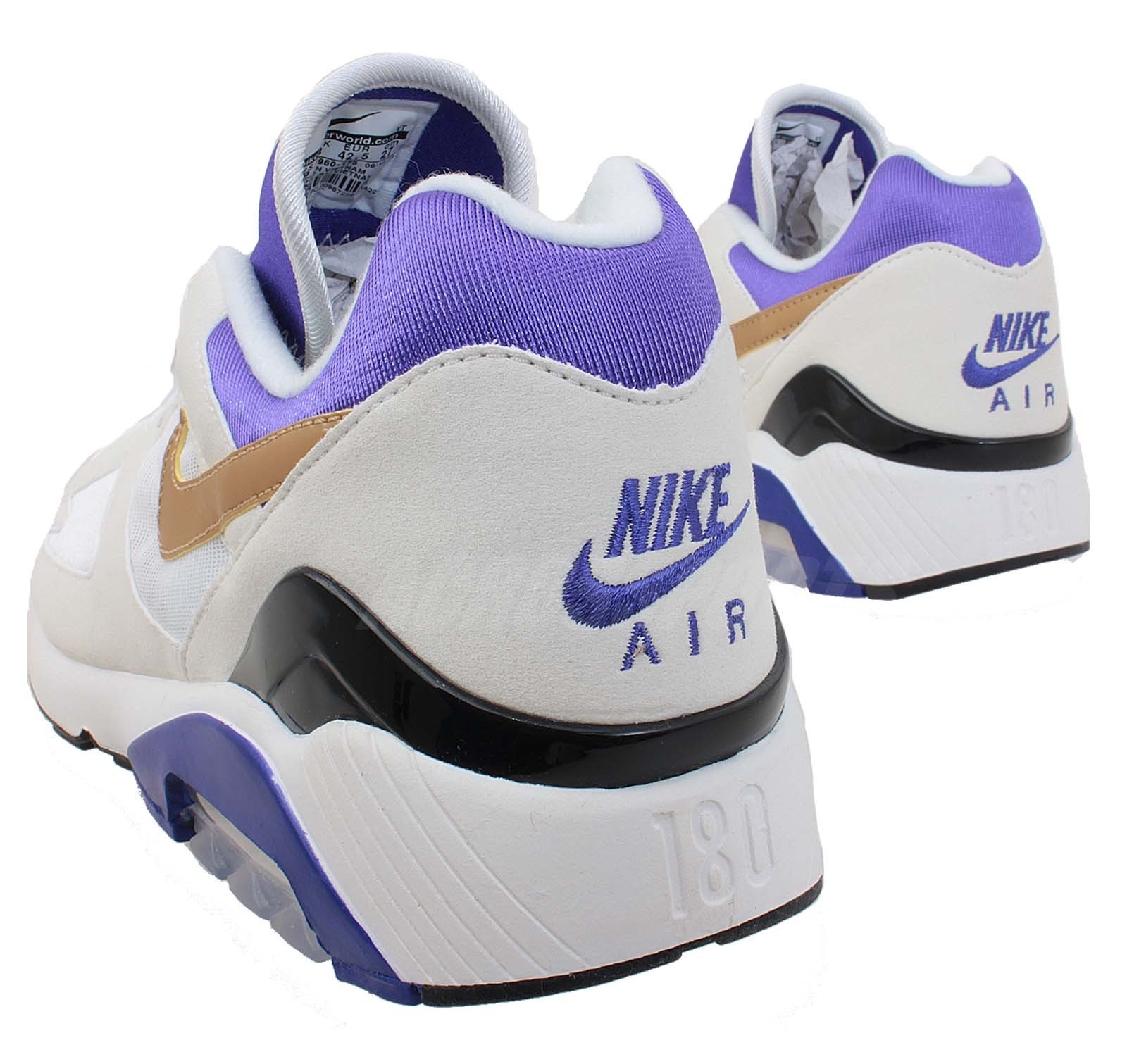 Nike Air Max 180 Summit White Metallic Gold Bright Concord 02