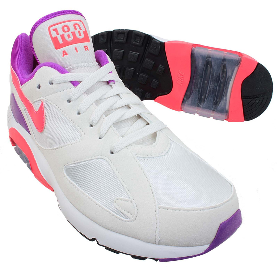 Nike Air Max 180 White Crimson Magenta 3