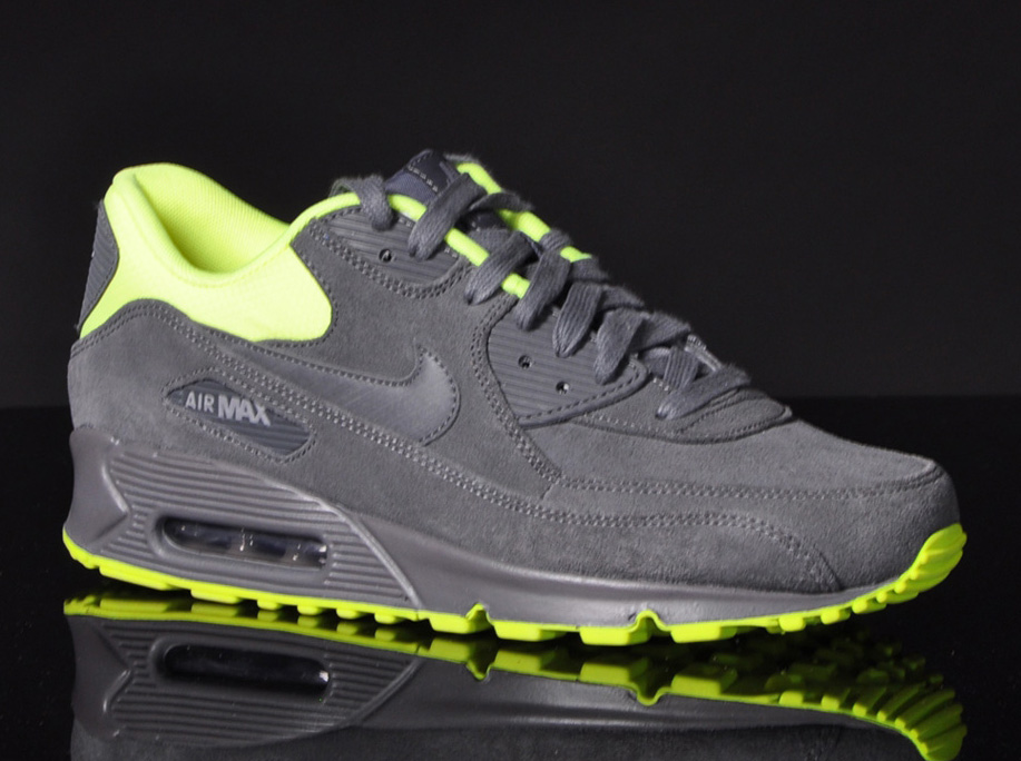 Nike Air Max 90 Prm Dark Grey Volt 1