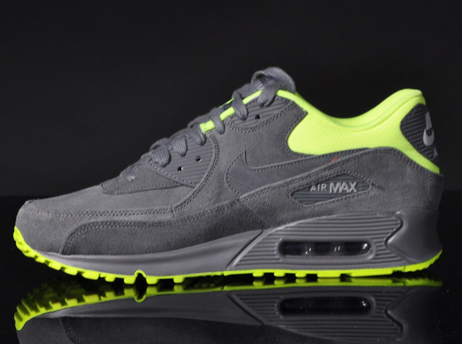 Nike Air Max 90 Prm Dark Grey Volt 5