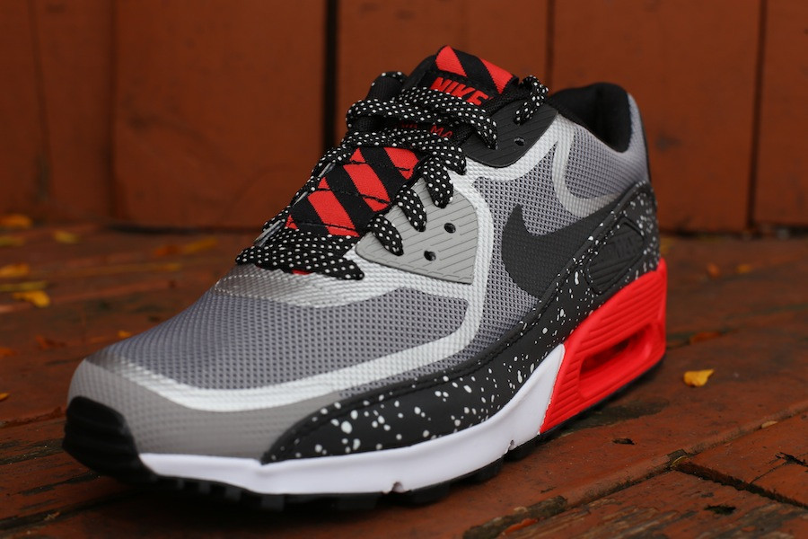 Nike Air Max 90 Tape Grey Black Challenge Red 02