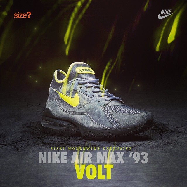Nike Air Max 93 Volt Size Exclusive 01