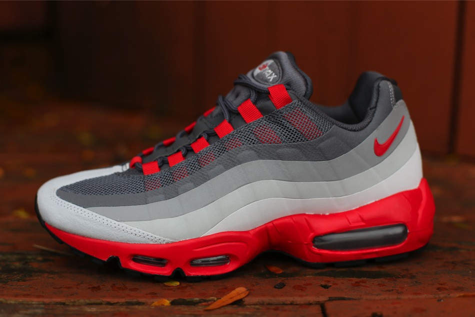 Nike Air Max 95 No Sew Chilling Red Grey Available 02