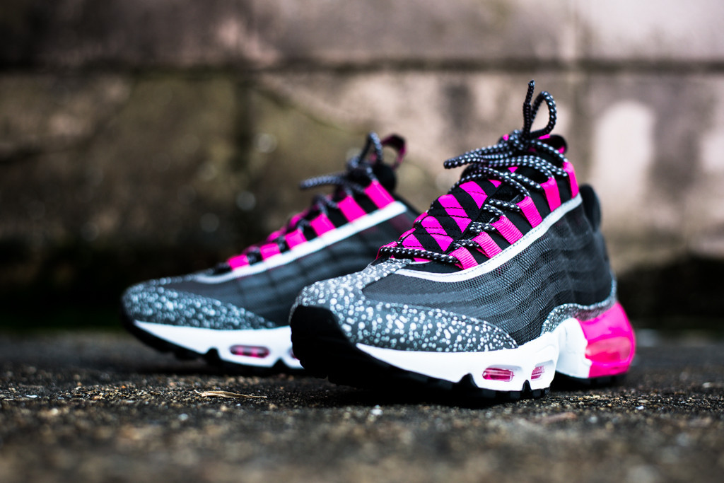 Nike Air Max 95 Prm Tape Night Run Midnight Fog Pink Foil 08