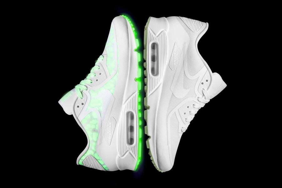 Nike Air Max TW sko til små barn White Glow Collection 06