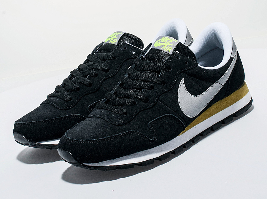 Nike Air Pegasus 83 Black Grey Neon 1