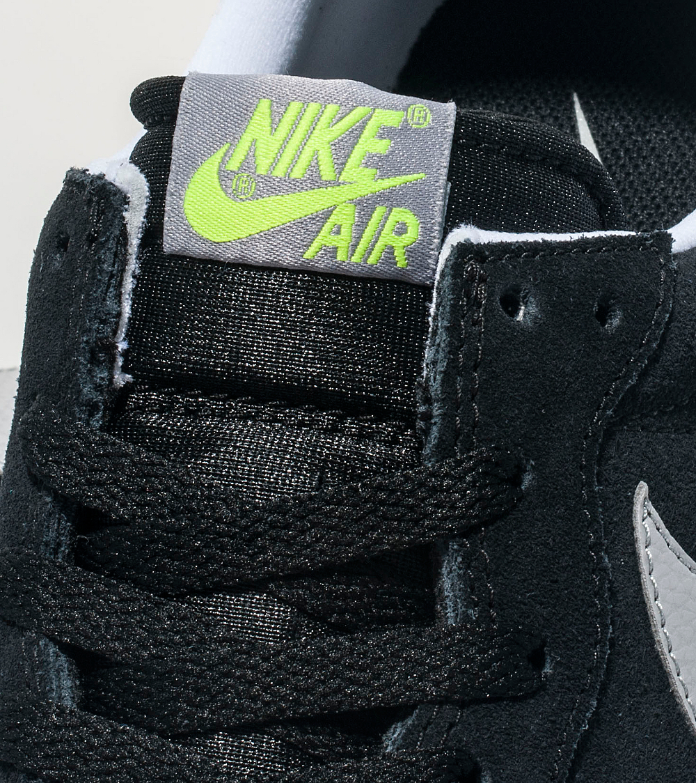 Nike Air Pegasus 83 Black Grey Neon 2