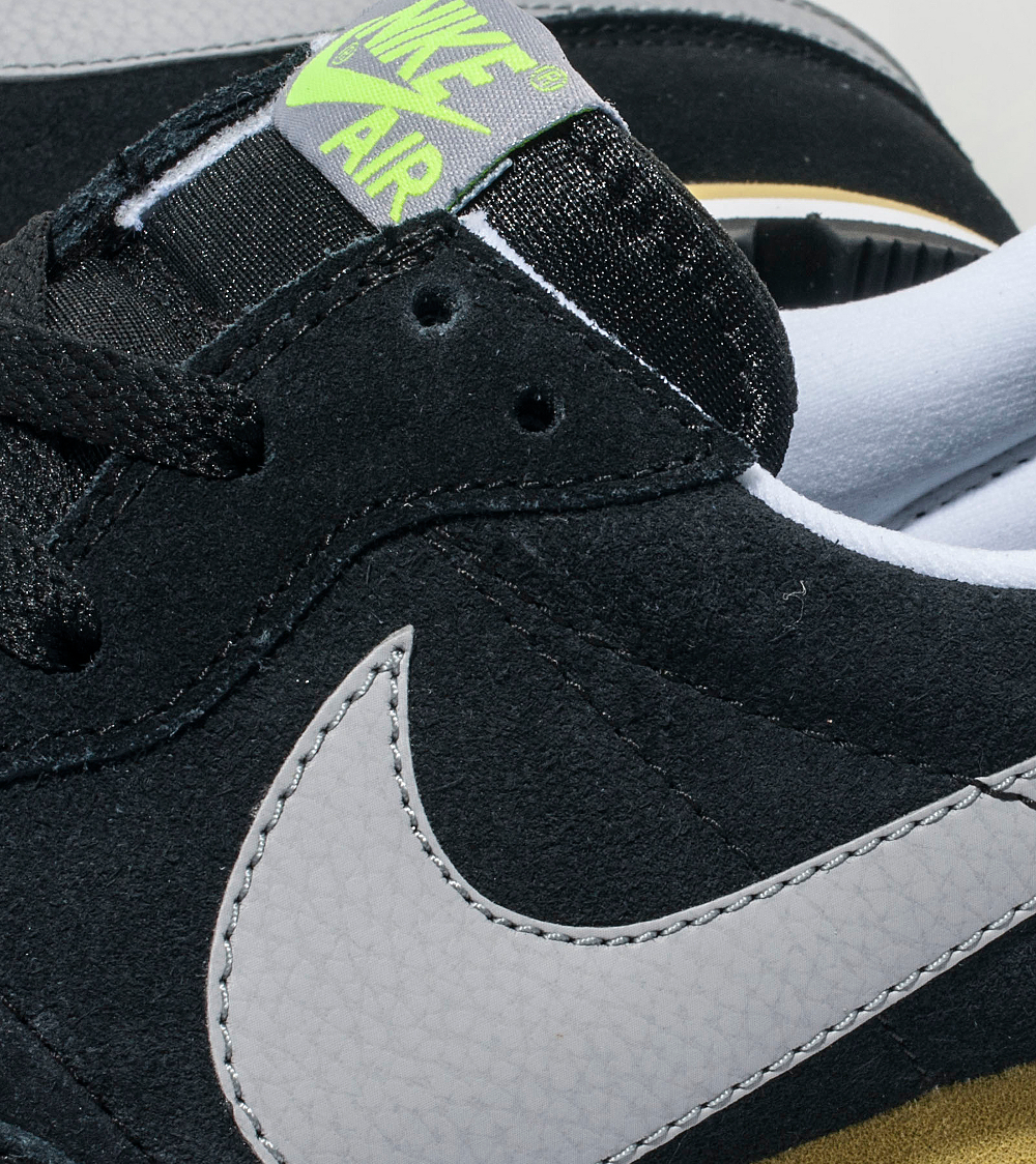 Nike Air Pegasus 83 Black Grey Neon 4