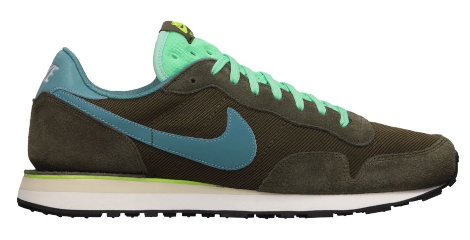 Nike Air Pegasus 83 Suede Dark Loden Mineral Teal Green Glow Dusty Grey 01