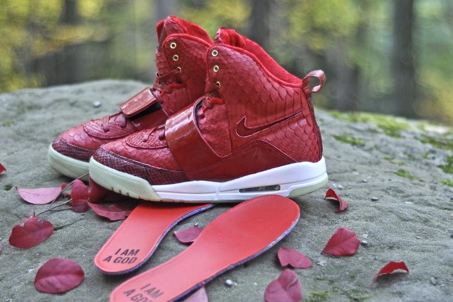 Nike Air Yeezy 1 Red October by JBF Customs 