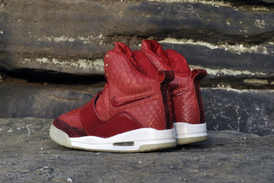 Nike Air Yeezy Red October Customs 03