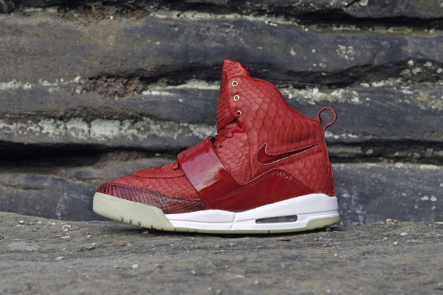 Nike Air Yeezy 1 Red October by JBF Customs - SneakerNews.com