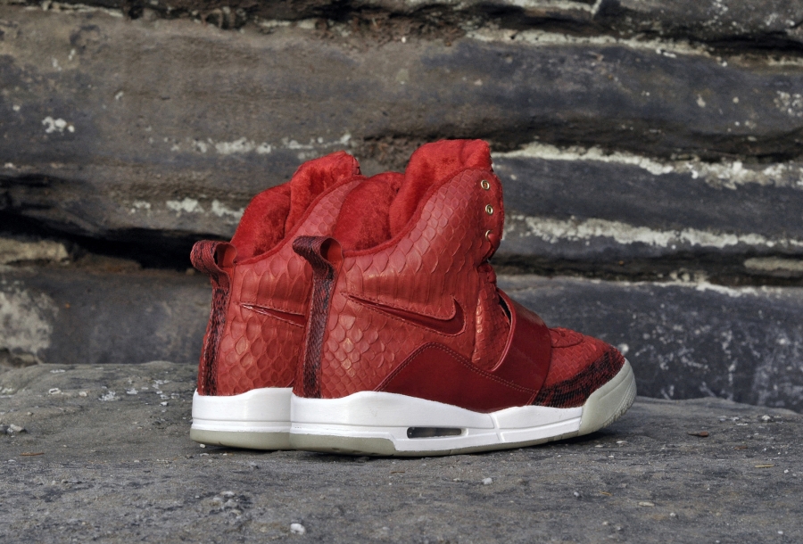 Nike Air Yeezy 1 Red October by JBF Customs - SneakerNews.com