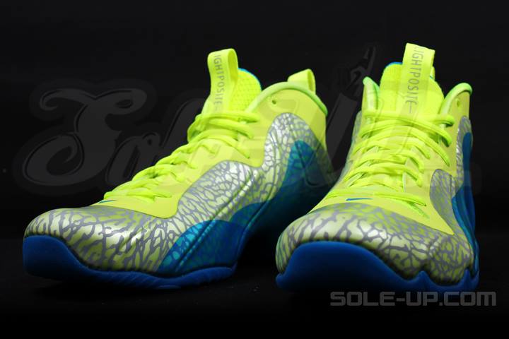 Nike Flightposite Exposed Blue Volt Silver 6