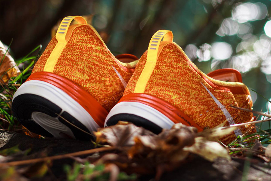 Nike Flyknit Lunar1 Orange Laser Sail 2