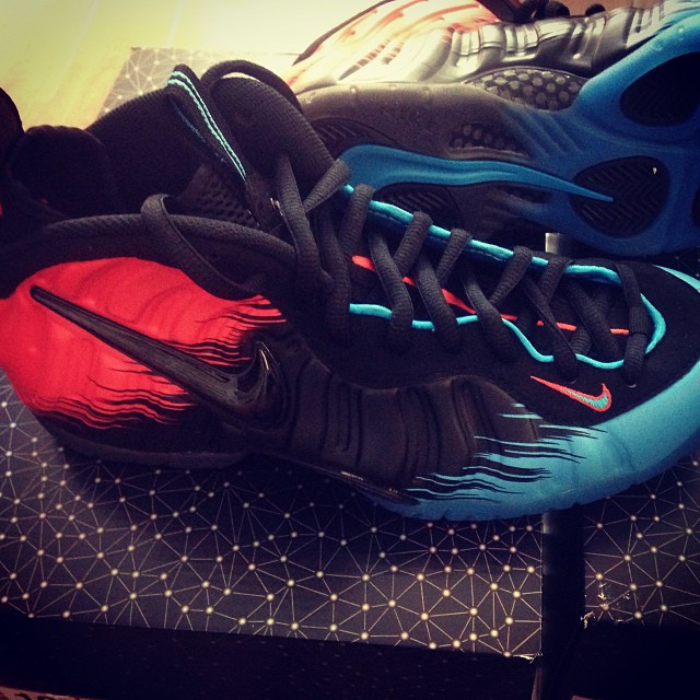 Nike Foamposite Pro Spiderman 04
