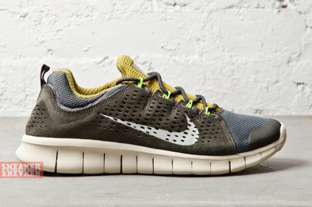 Nike Free Powerlines Ii Olive Yellow 1