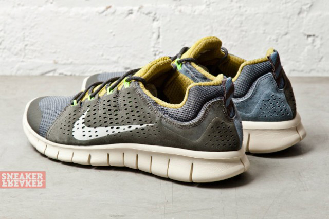 Nike Free Powerlines Ii Olive Yellow 2