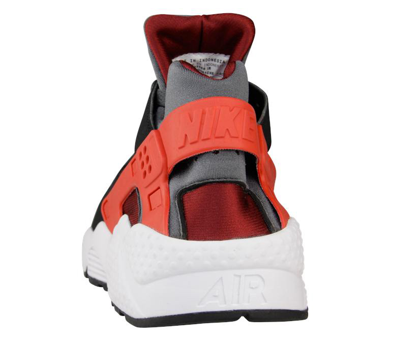 Nike Huarache Grey Red Black 3
