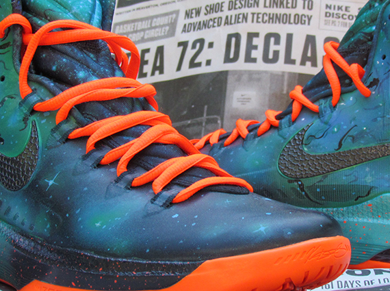 Nike KD 5 "Area 72 Remix" by JustWin Customs