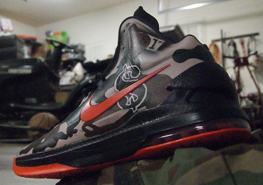 Nike KD V “@easymoneysniper” by AMAC Customs for Kevin Durant
