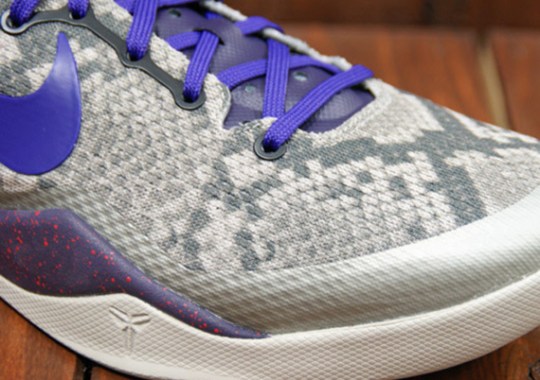 Nike Kobe 8 – Mine Grey – Black – Court Purple – University Red