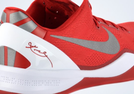 Nike Kobe 8 TB – Red – White – Silver