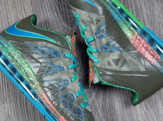 Nike LeBron X Low "Reptile" - Release Date