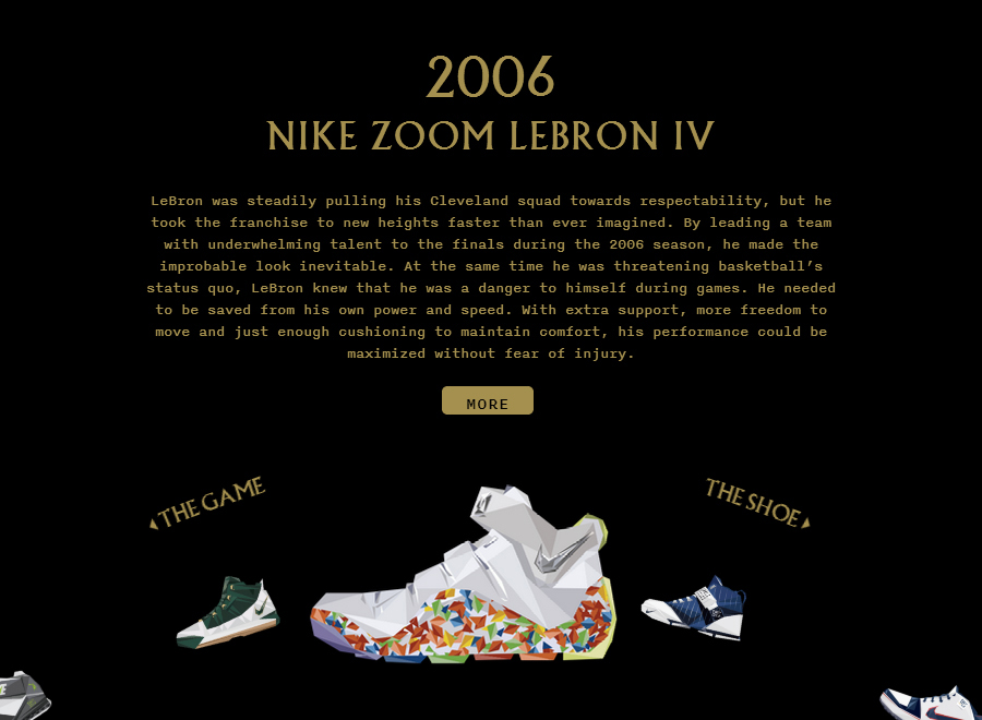 Nike Lebron 11 Microsite 13