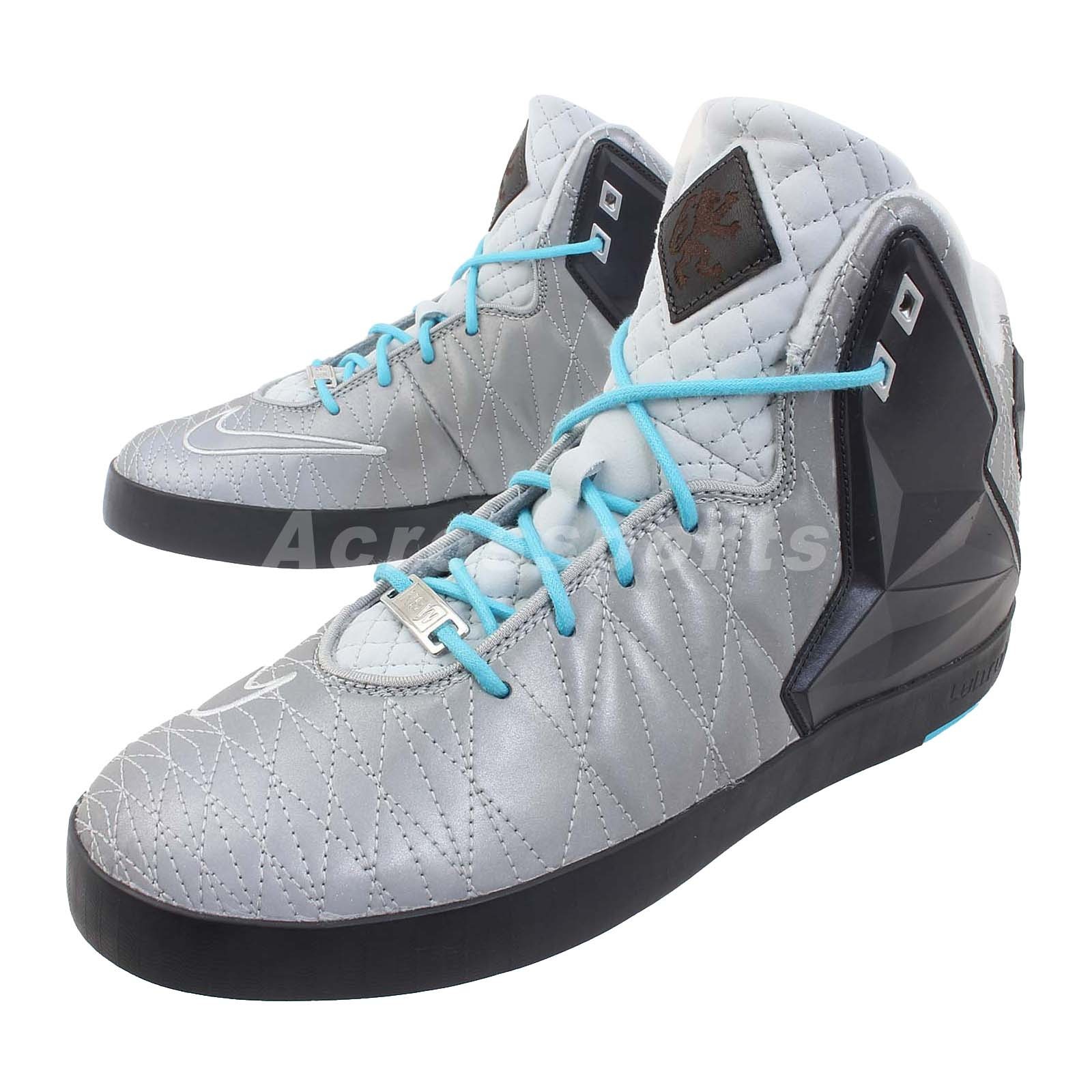 Nike Lebron 11 Nsw Lifestyle Reflective Silver Dark Charcoal 04