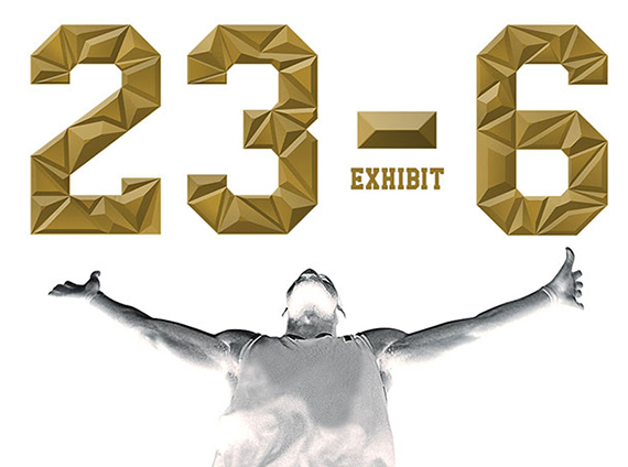 Nike LeBron "23 to 6" Exhibit at Next Akron