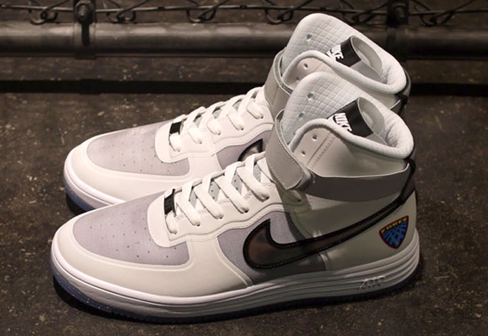 Nike Lunar Force 1 Hi Wow Qs White Silver Black Clear 05
