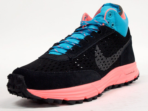 Nike Lunar Ldv Trail Mid Black Blue Pink