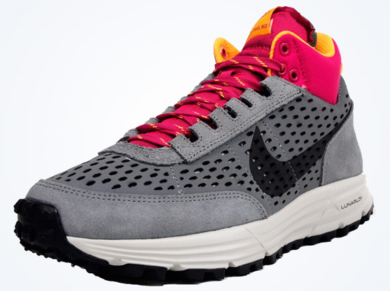 Nike Lunar LDV Trail Mid - Grey - Pink 