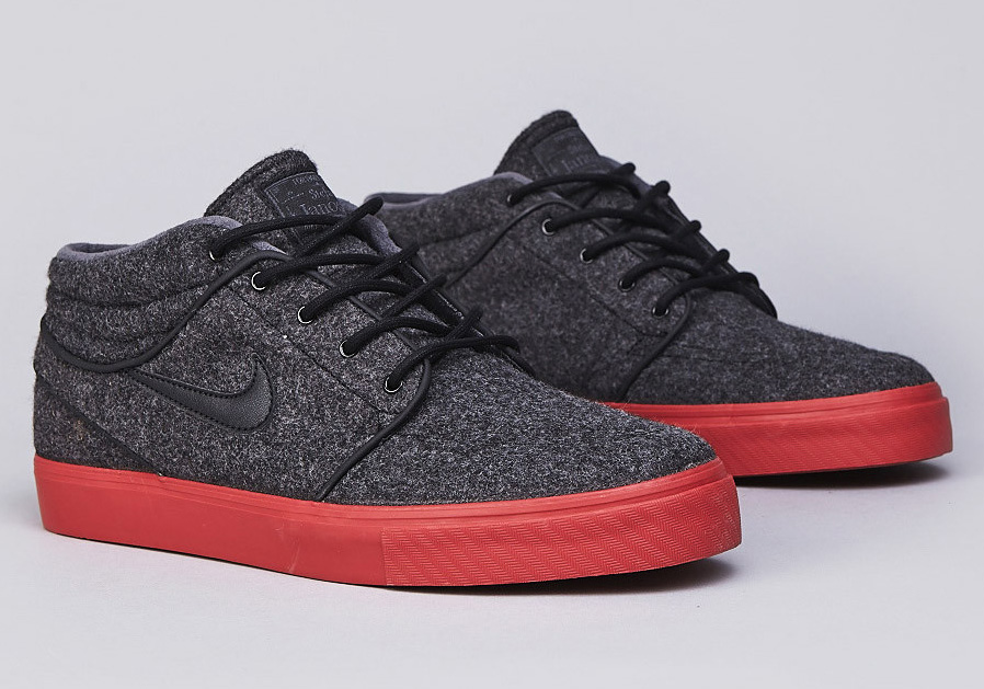Nike Sb Stefan Janoski Mid Black Terra Cotta 2