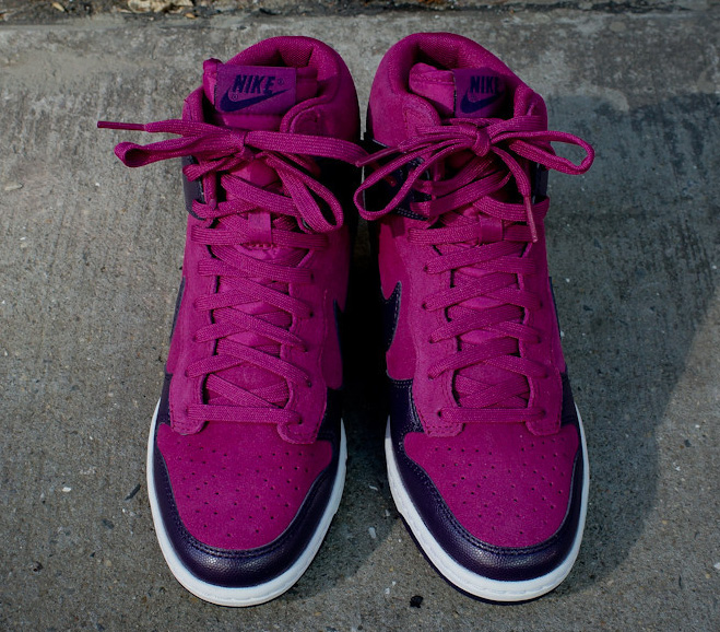 Nike Wmns Dunk Sky Hi Purple Dynasty 04