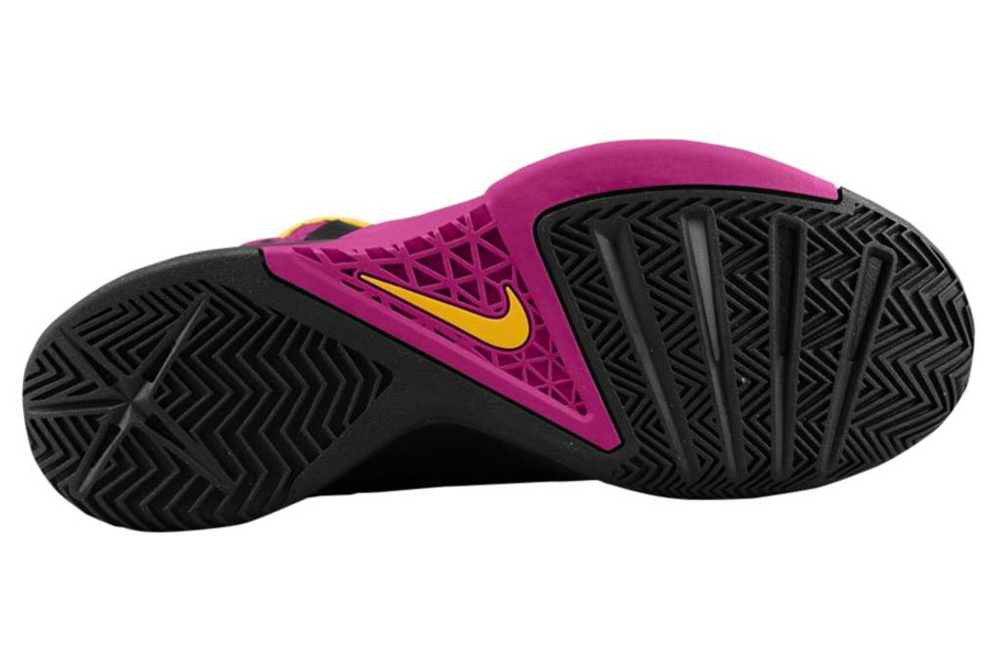 Nike Zoom Hyperfuse 2013 Black Raspberry Orange 2