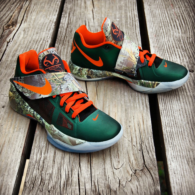 Nike Zoom Kd Iv Real Tree Camo Customs 10