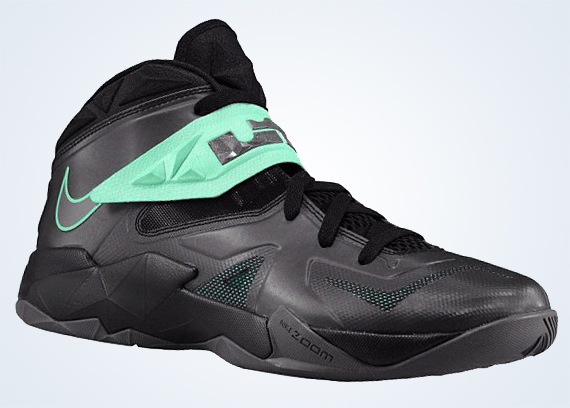 Nike Zoom LeBron Soldier 7 – Black – Green Glow