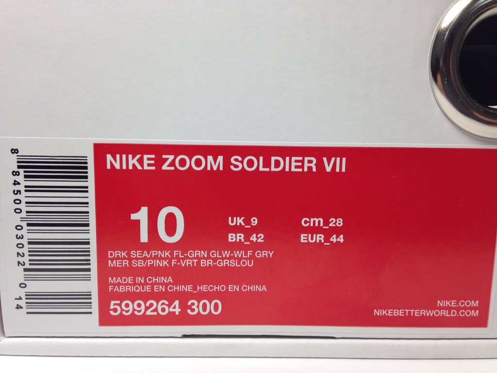 Nike Zoom Soldier Vii Dark Sea Pink Flash Green Glow Wolf Grey 01