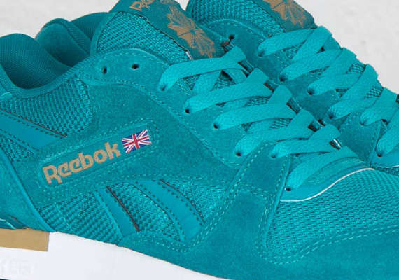 Reebok GL 6000 - Teal Gem - Brown - White